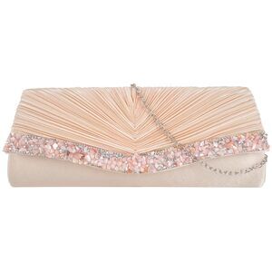 7991 Evening Bag Satin Shoulder Bag Wristlet Handbag Envelope Clutch Purse